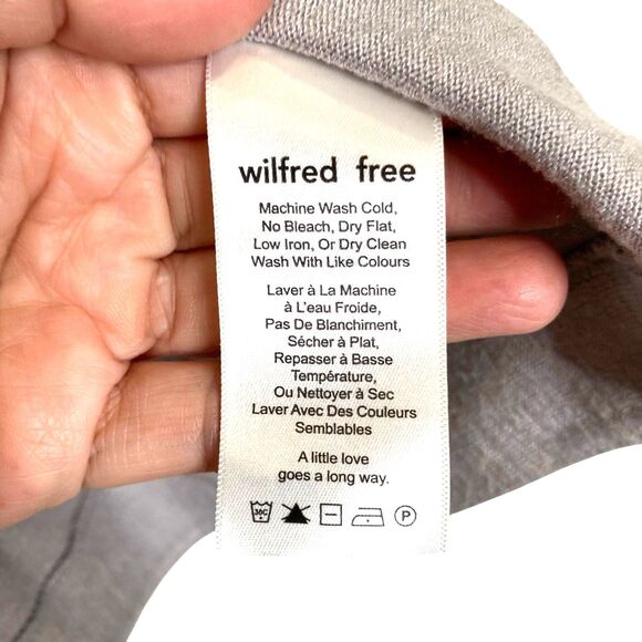 Aritzia Wilfred Free Women's Size XXS Knit Cardigan Duster Lux Jersey Casual - Picture 10 of 12